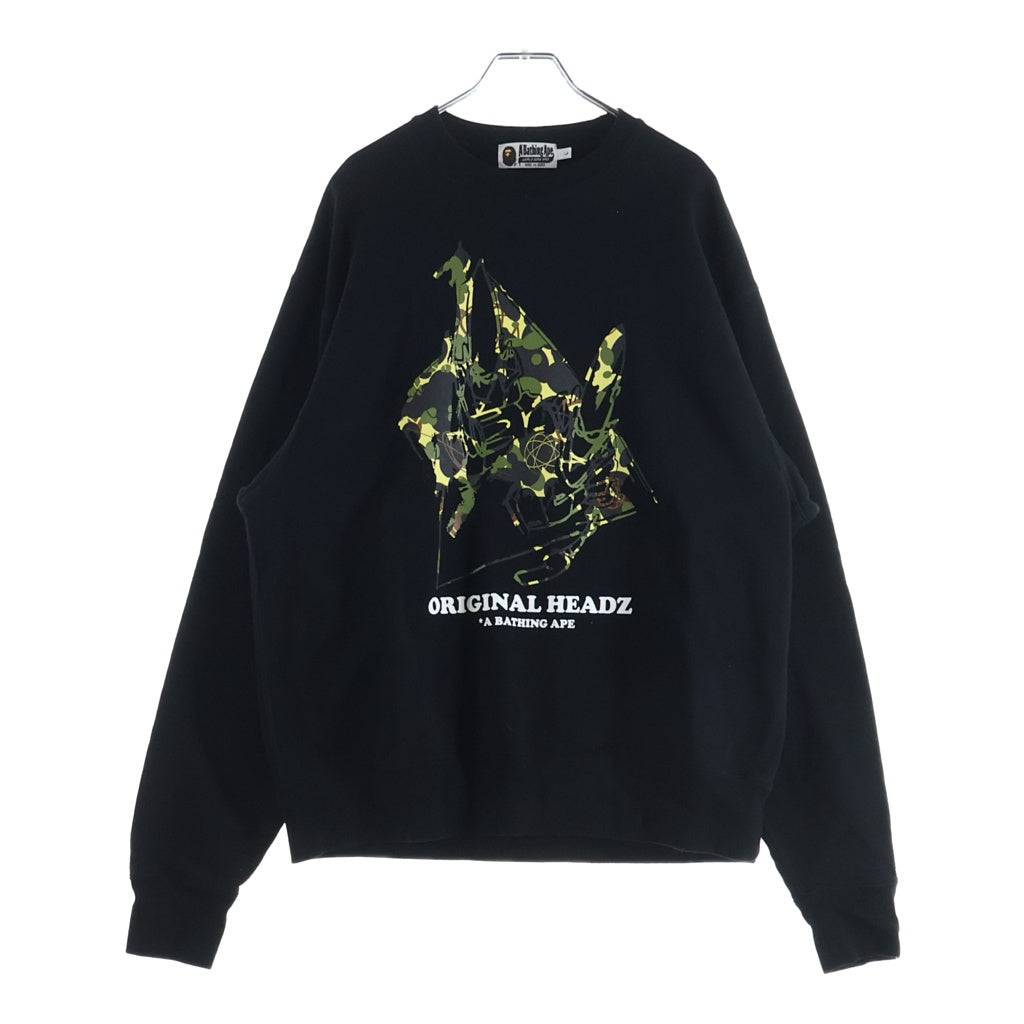 A BATHING APE(アベイシングエイプ) ×FUTURA ORIGIBAL HEADZ CREWNECK 