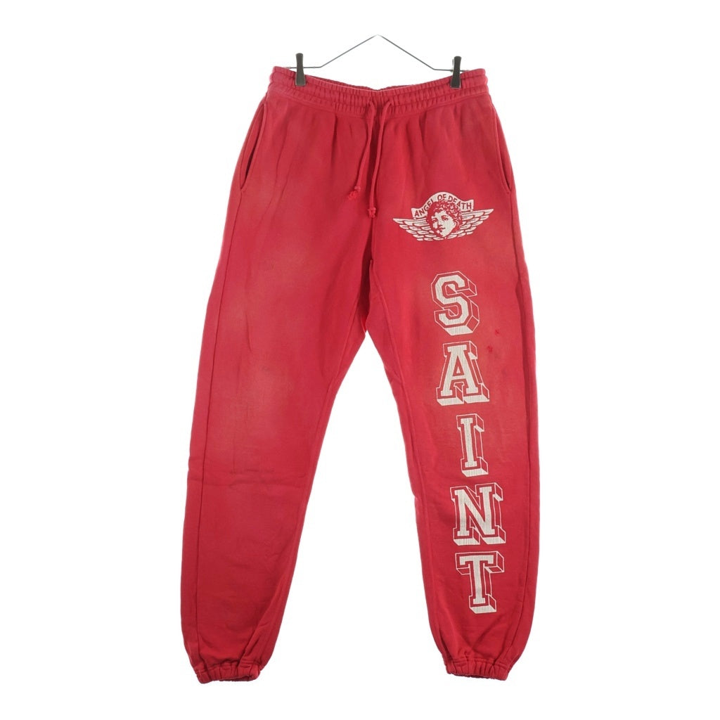 新古品 セントマイケル エンジェルスウェットパンツ SAINT MICHAEL(セントマイケル) 22SS ANGEL OF DEATH SWEAT PANTS