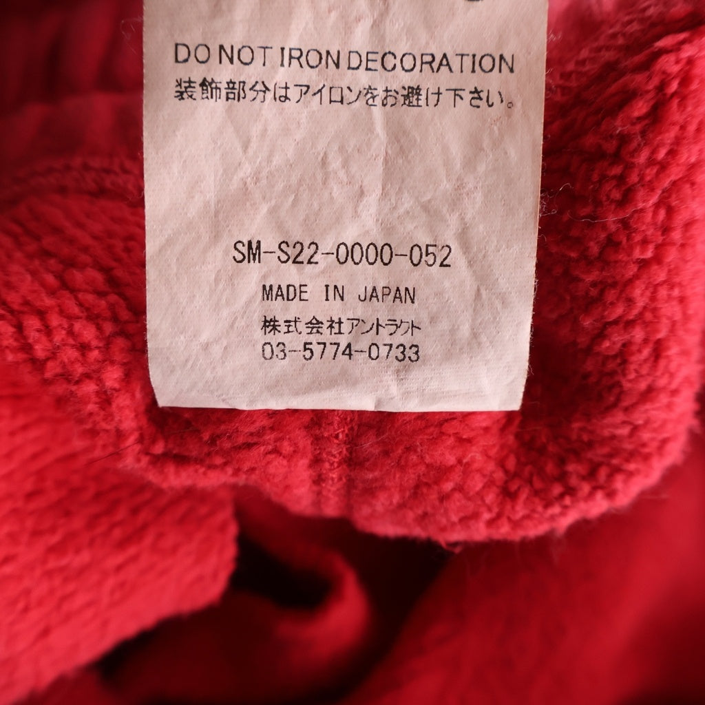 SAINT MICHAEL(セントマイケル) 22SS ANGEL OF DEATH SWEAT PANTS エンジェルプリント スウェットパンツ レッド SM-S22-0000-052