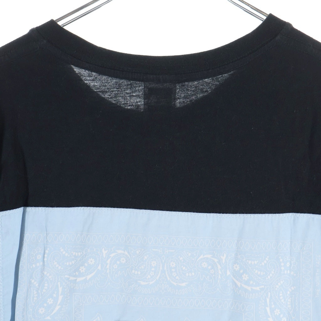 SUPREME(シュプリーム) 22SS ×Bandana S/S Tee ザノースフェイス バンダナ クルーネック 半袖Tシャツ カットソー ブラック NT02209I