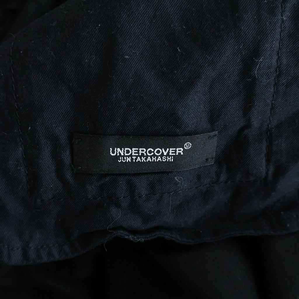 UNDERCOVER(アンダーカバー) 23SS T/Cツイルイージーパンツ スラックスパンツ ブラック UC1C4509-3