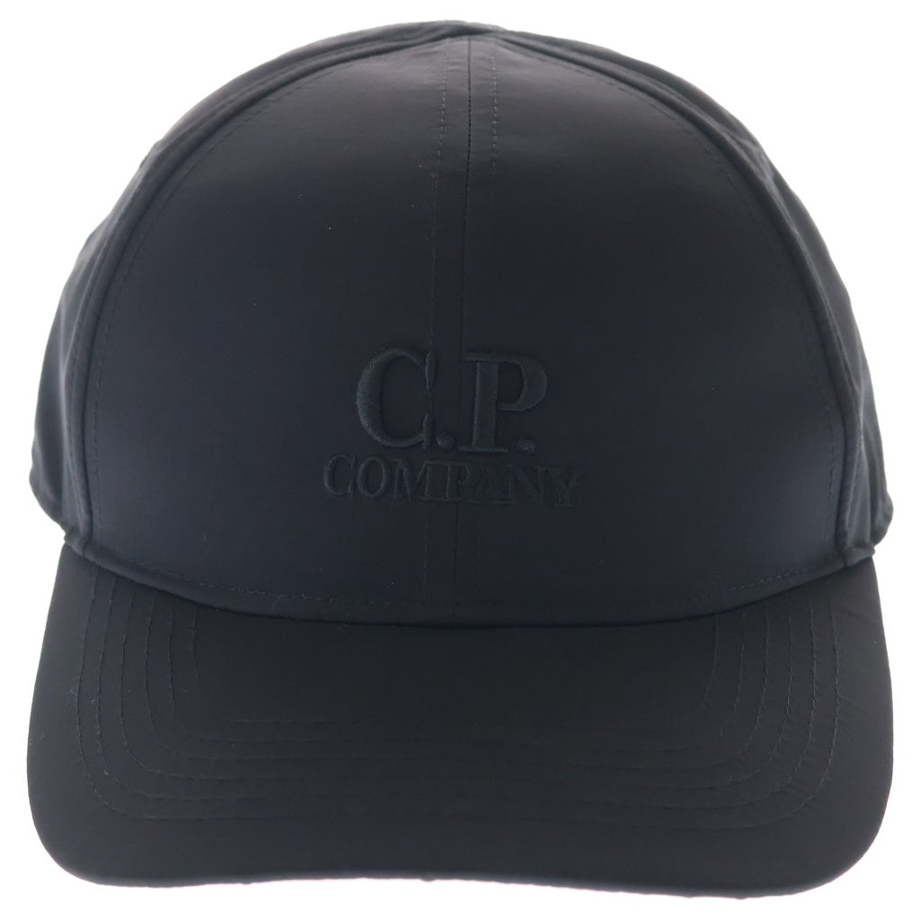 C.P. Company(シーピーカンパニー) Chrome-R Goggle Cap バックゴーグル ロゴ刺繍 キャップ 帽子 ブラック 19CMAC116A-005904A