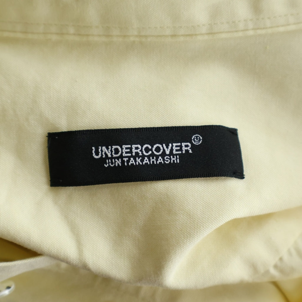 UNDERCOVER(アンダーカバー) 22AW OXOP刺繍ボタンダウンシャツ イエロー UC2B9402