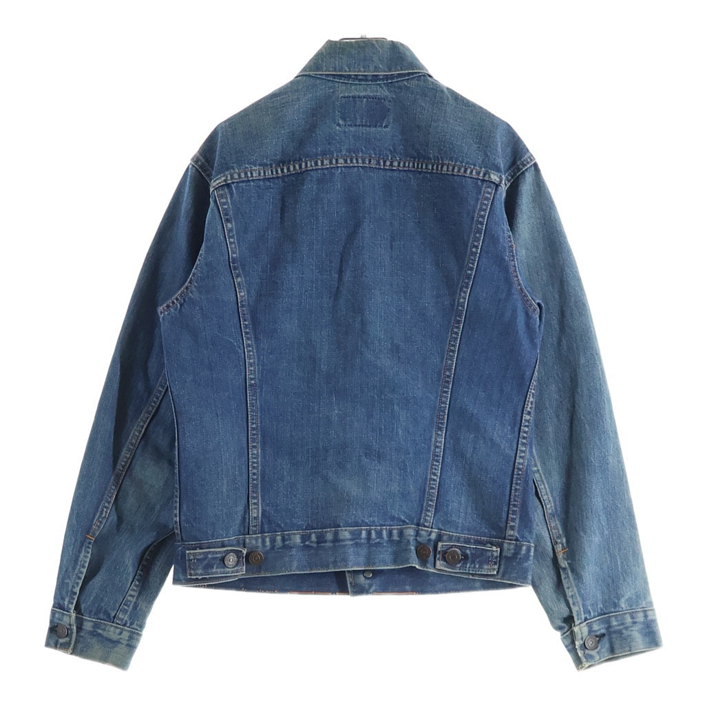Levi's(リーバイス) 70S VINTAGE 70505 4TH フォース ヴィンテージボタン裏525 均等V 両面BIG E デニムトラッカージャケット インディゴ