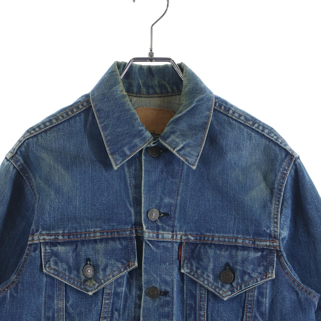 Levi's(リーバイス) 70S VINTAGE 70505 4TH フォース ヴィンテージボタン裏525 均等V 両面BIG E デニムトラッカージャケット インディゴ