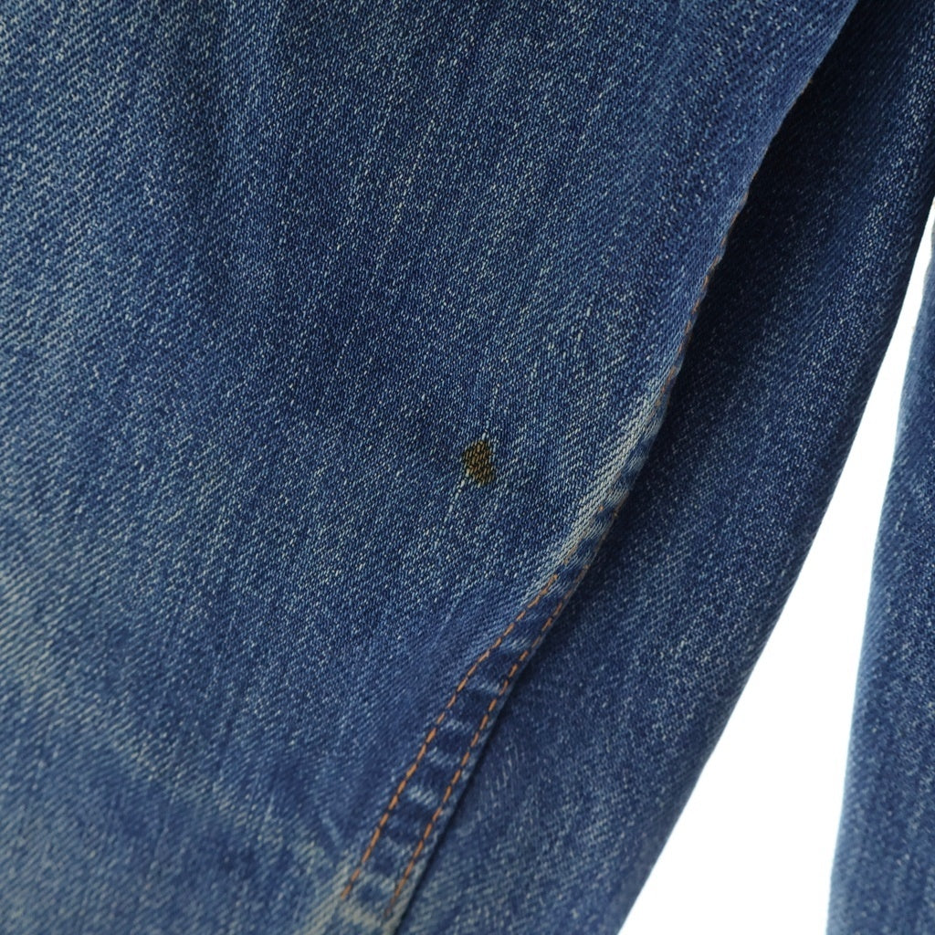 Levi's(リーバイス) 70S VINTAGE 70505 4TH フォース ヴィンテージボタン裏525 均等V 両面BIG E デニムトラッカージャケット インディゴ