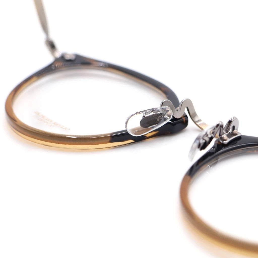OLIVER PEOPLES(オリバーピープルズ) 505 8108 雅 彫刻デザインメタルテンプル ボストンシェイプ サングラス アイウェア メガネ ブラウン/ゴールド