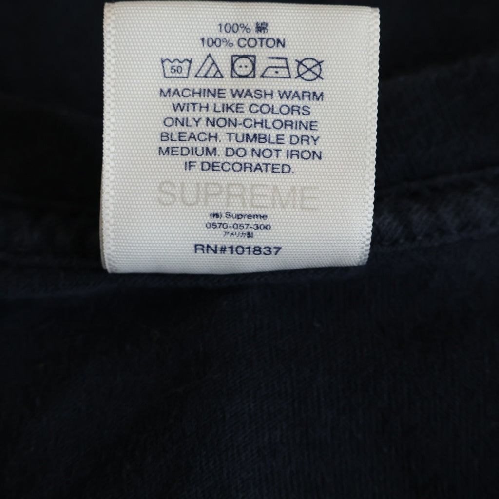 SUPREME(シュプリーム) 23AW Box Logo Tee カモフラ ボックスロゴTシャツ 半袖クルーネックカットソー ネイビー