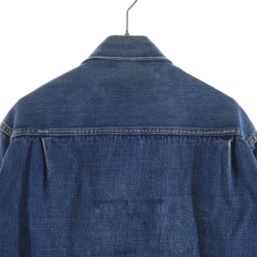 Levi's(リーバイス) 50-60S VINTAGE 507XX 2nd ヴィンテージ セカンド 両面タブ ビッグE ボタン裏刻印無し デニムジャケット インディゴ