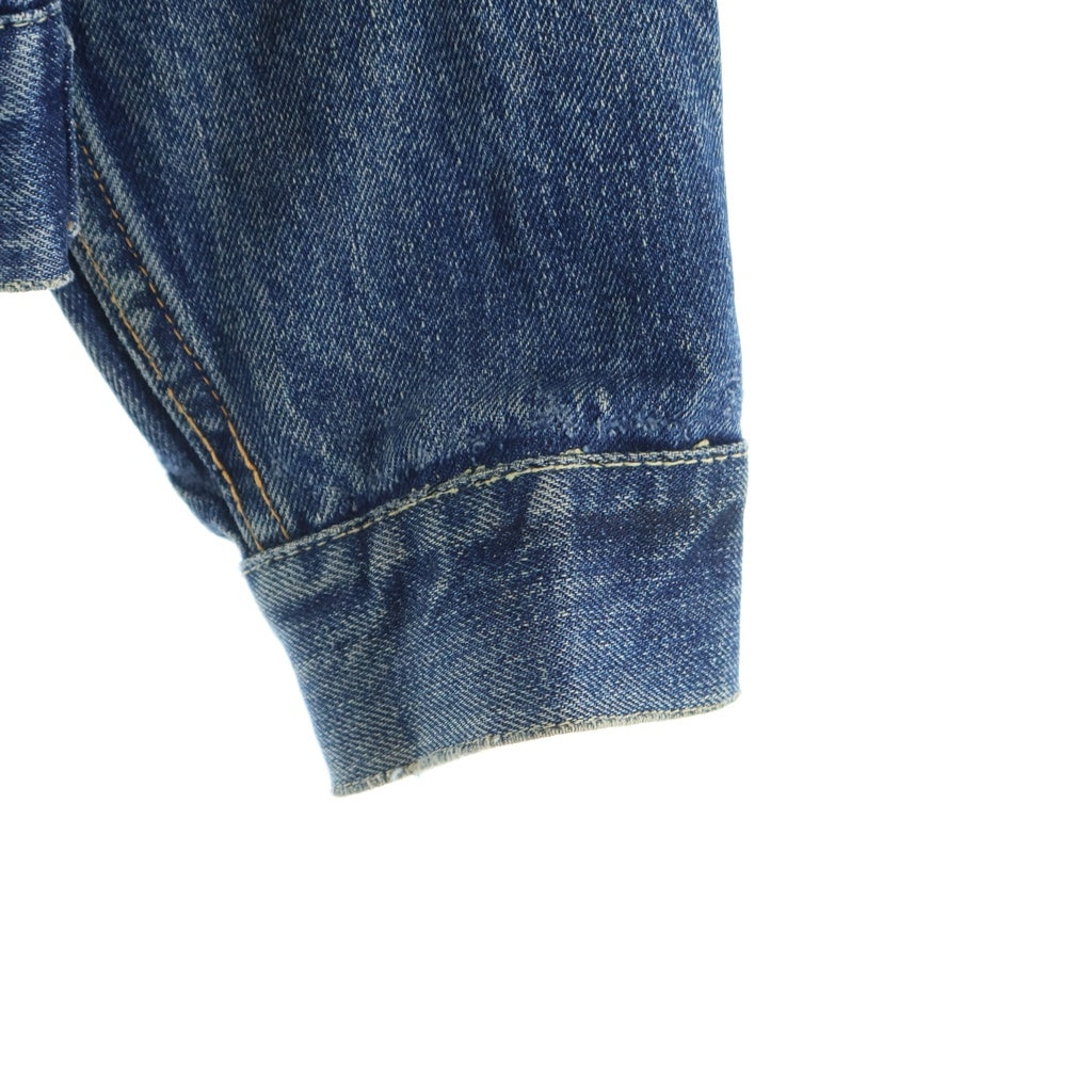 Levi's(リーバイス) 50-60S VINTAGE 507XX 2nd ヴィンテージ セカンド 両面タブ ビッグE ボタン裏刻印無し デニムジャケット インディゴ