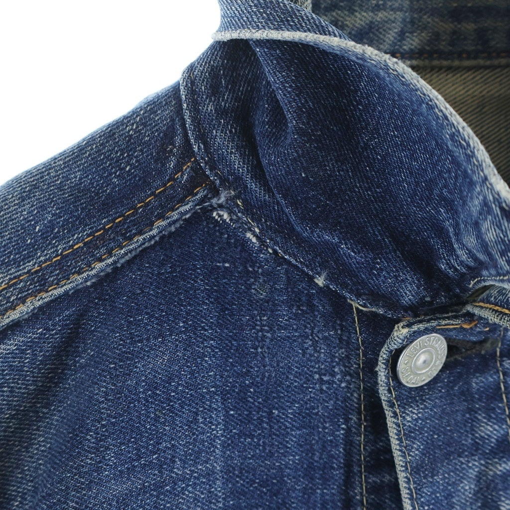 Levi's(リーバイス) 50-60S VINTAGE 507XX 2nd ヴィンテージ セカンド 両面タブ ビッグE ボタン裏刻印無し デニムジャケット インディゴ