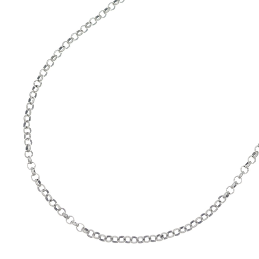 CHROME HEARTS(クロムハーツ) NECKCHAIN R18 ロールチェーンネックレス 18inch シルバー BCA083