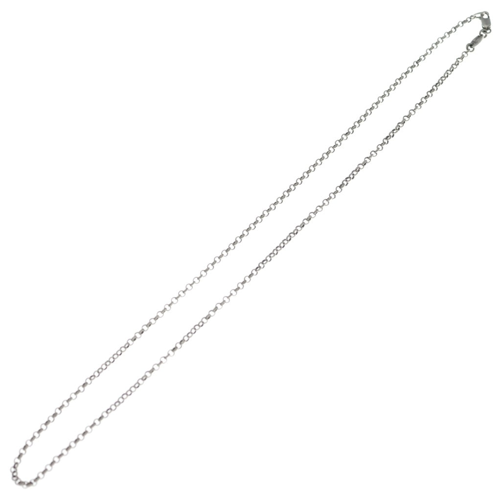 CHROME HEARTS(クロムハーツ) NECKCHAIN R18 ロールチェーンネックレス 18inch シルバー BCA083