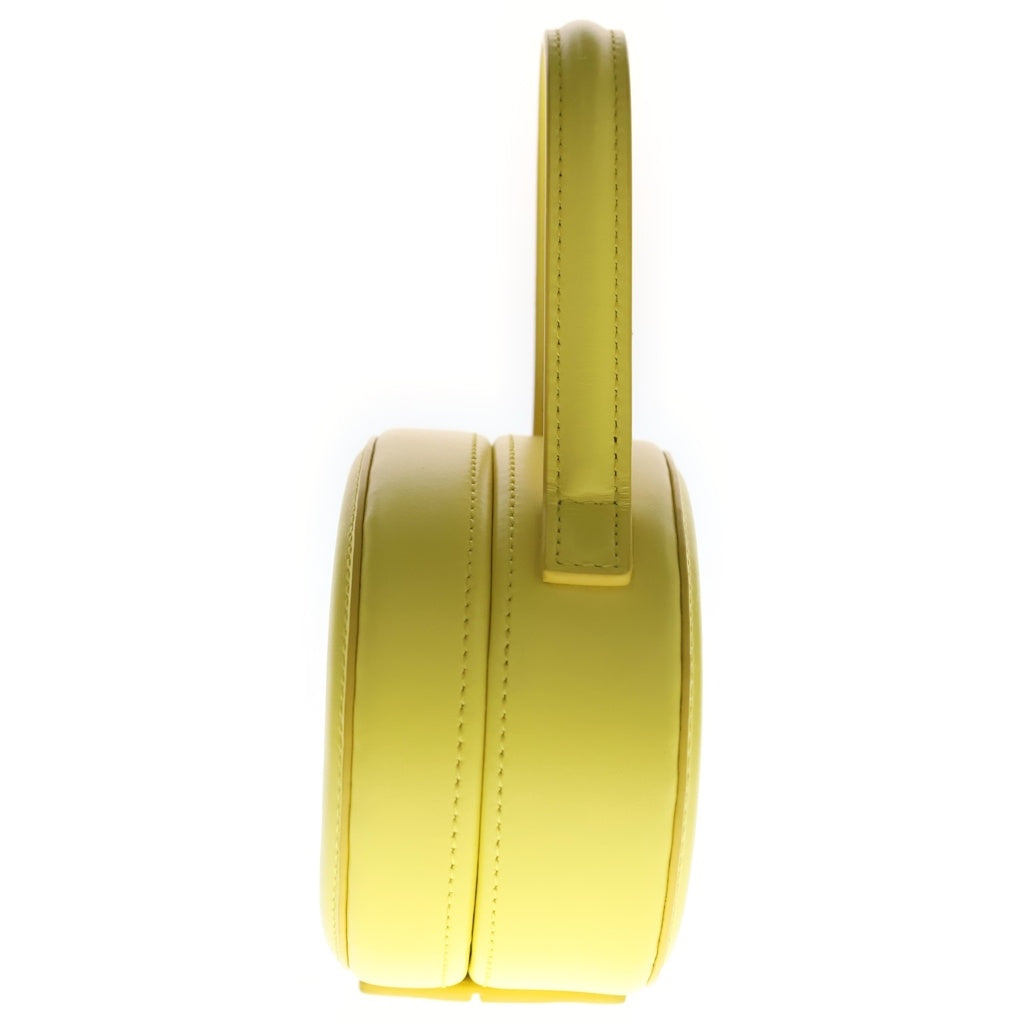 CELINE(セリーヌ) OVAL MINAUDIERE オーバル ミノディエール トリオンフ カーフスキン レザー トップハンドルバッグ イエロー 198613DU6.11CT レディース
