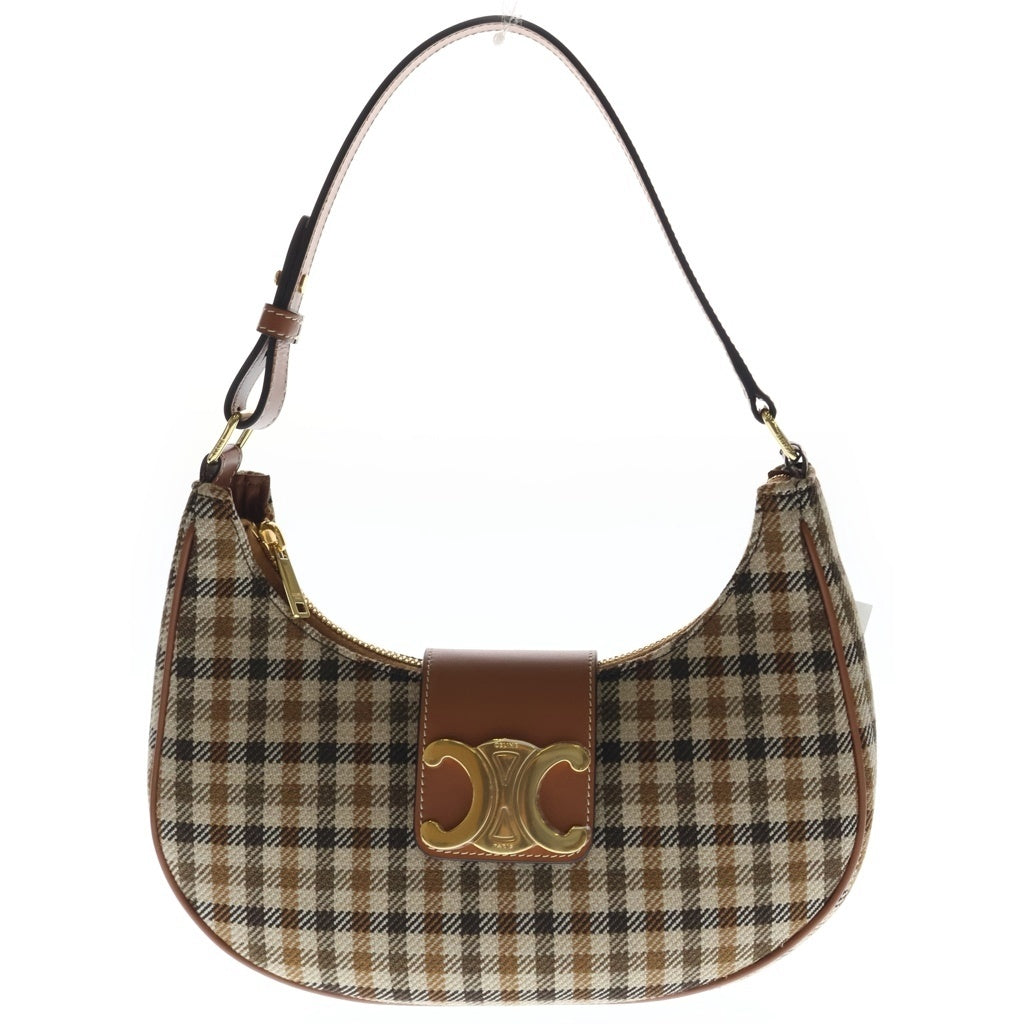 CELINE(セリーヌ) AVA MEDIUM アヴァ ミディアム トリオンフ タータン