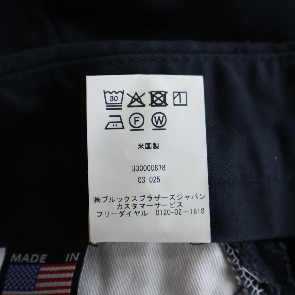 BROOKS BROTHERS(ブルックス ブラザーズ) ×VA. Cotton Twill Heavyweight Chino Pants コットンツイル ヘビーウエイト チノパンツ ブラック