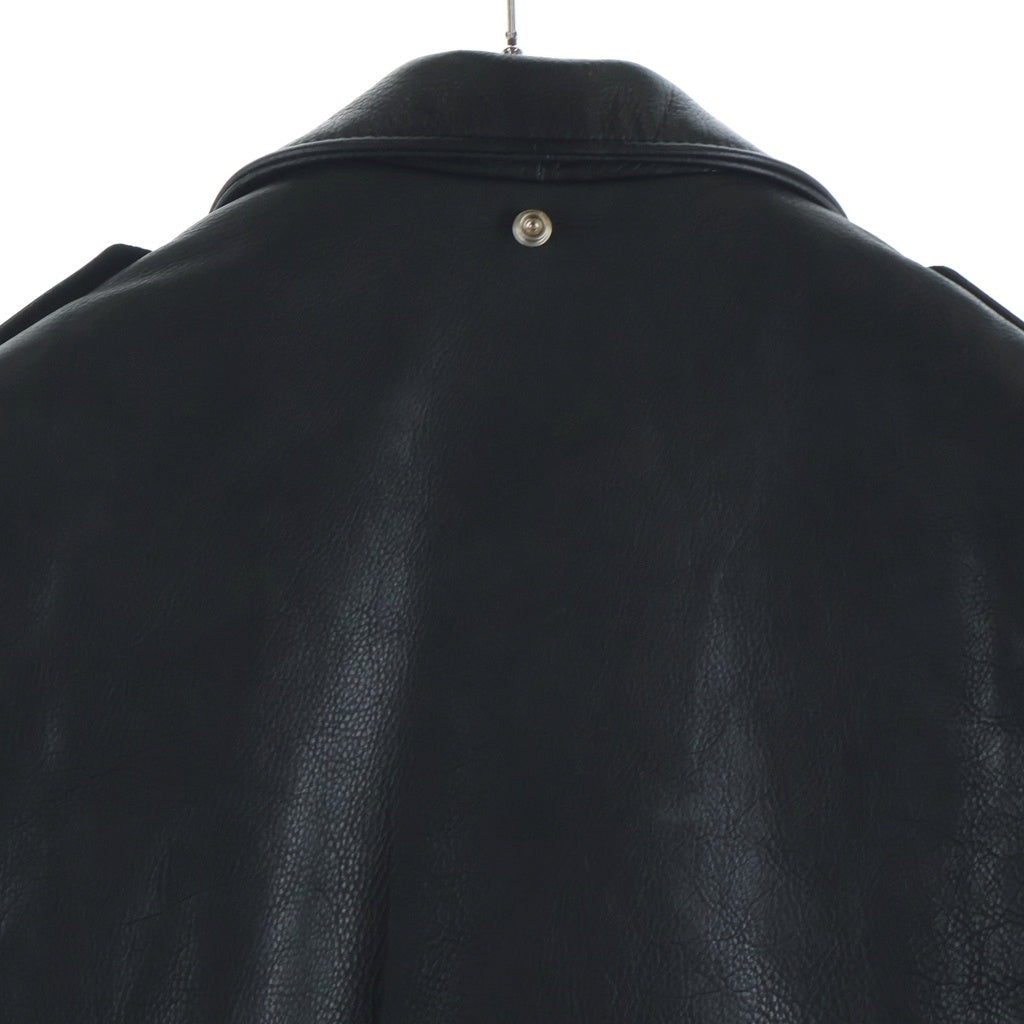 SCHOTT(ショット) 516UST ONE STAR NEW NAKED ワンスター ニューネイキッド レザー ダブルライダースジャケット ブラック