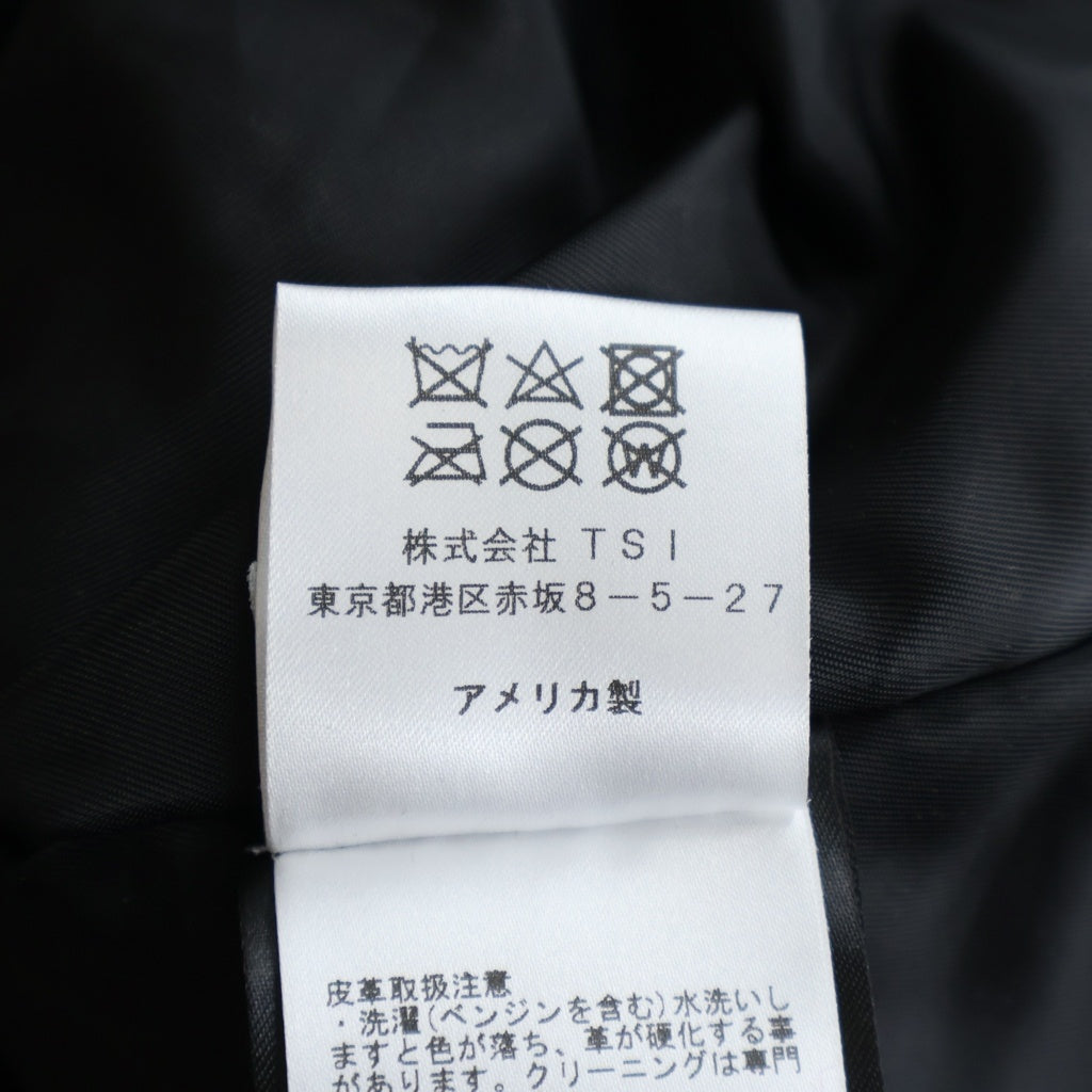 SCHOTT(ショット) 516UST ONE STAR NEW NAKED ワンスター ニューネイキッド レザー ダブルライダースジャケット ブラック