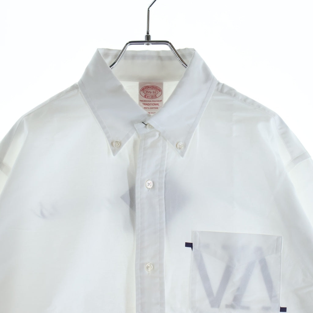 BROOKS BROTHERS(ブルックス ブラザーズ) ×VA. SUPIMA COTTON OXFORD DRESS SHIRT ヴイエー スーピマコトン 長袖オックスフォードドレスシャツ ホワイト VBG-16170-C