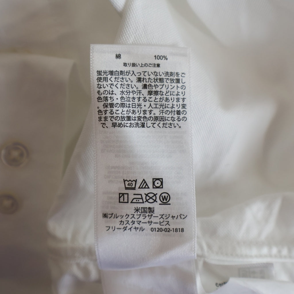 BROOKS BROTHERS(ブルックス ブラザーズ) ×VA. SUPIMA COTTON OXFORD DRESS SHIRT ヴイエー スーピマコトン 長袖オックスフォードドレスシャツ ホワイト VBG-16170-C