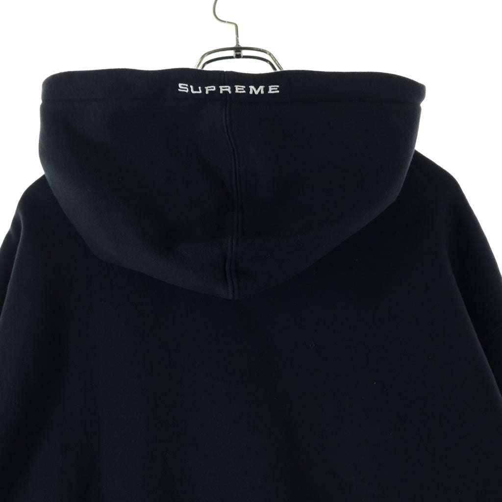 SUPREME(シュプリーム) 24SS ×NIKE Hooded Sweatshirt ナイキ プルオーバーフーデッドスウェットシャツ パーカー ブラック FQ0759-010