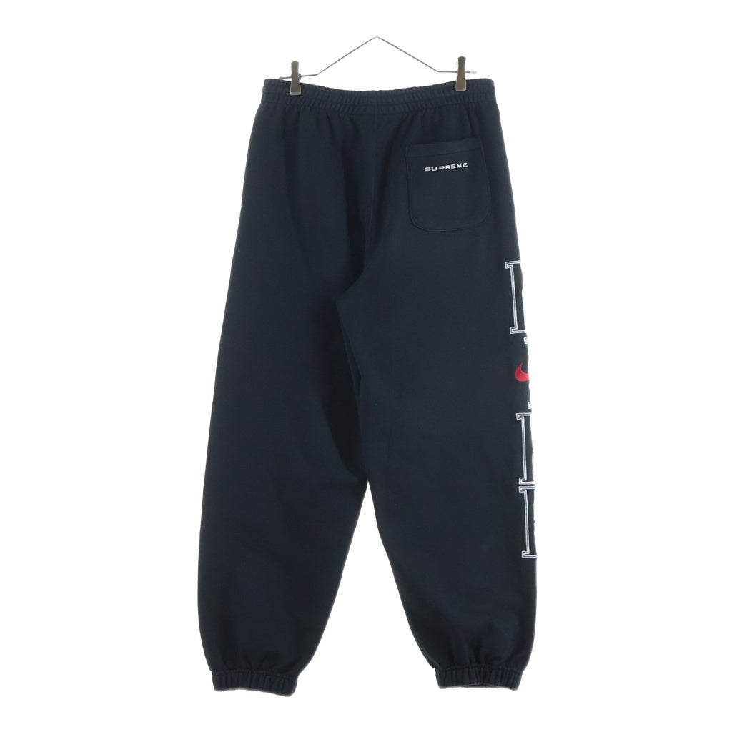 SUPREME(シュプリーム) 24SS ×NIKE Sweatpant ナイキ ドローストリング スウェットパンツ ブラック FQ0768-010