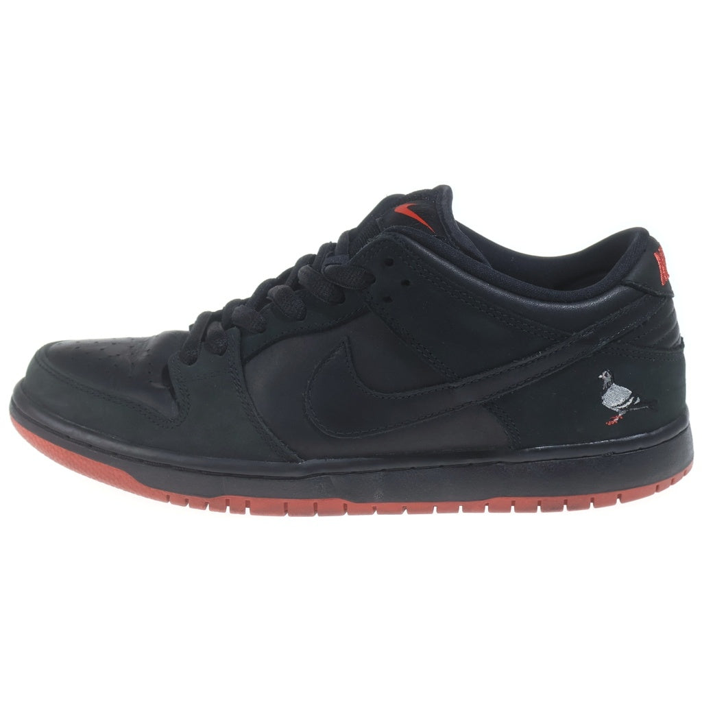 NIKE SB(ナイキエスビー) ×STAPLE DUNK LOW TRD QS BLACK PIGEON ステイプル ダンク ブラックピジョン ローカットスニーカー ブラック US9.5/27.5cm 883232-008