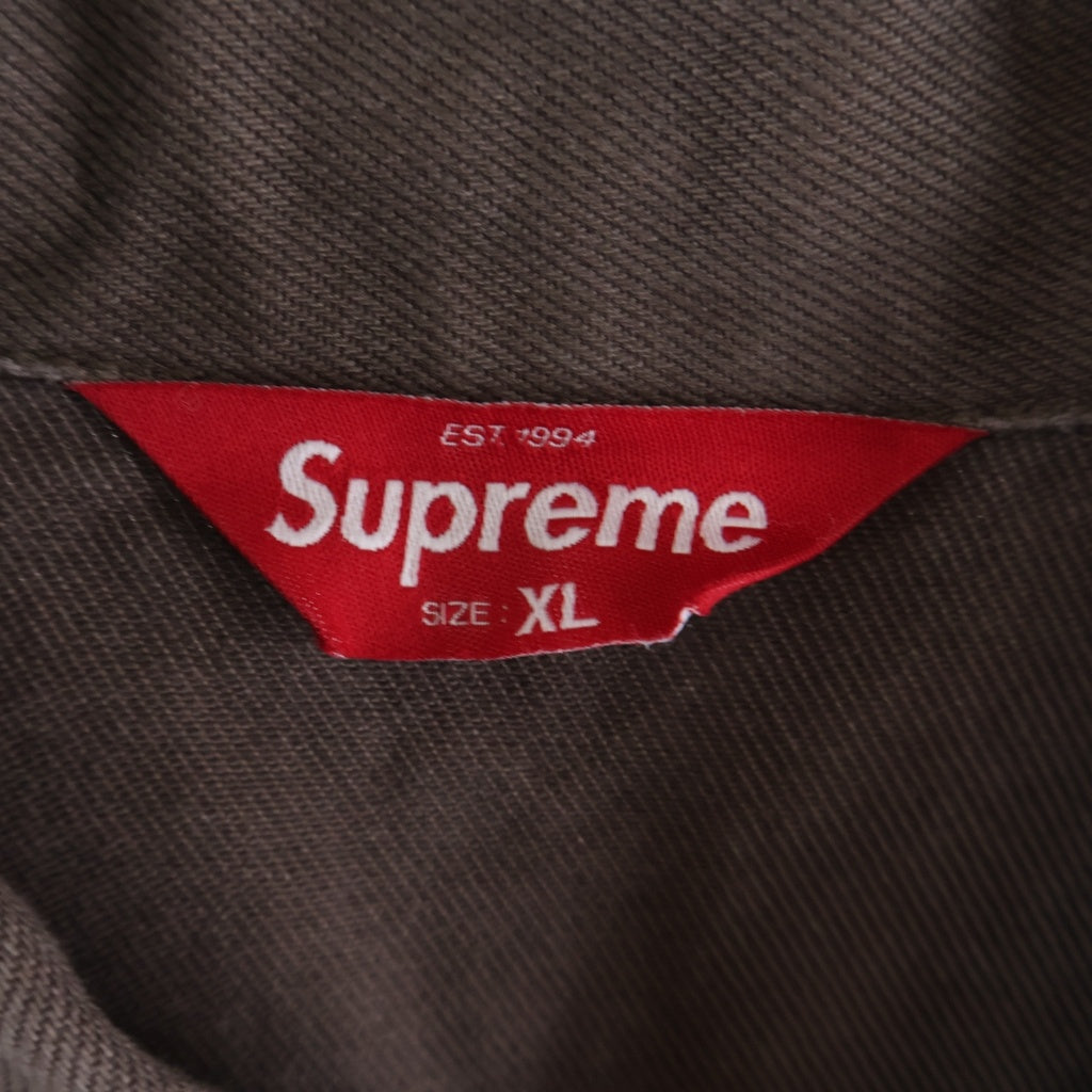 SUPREME(シュプリーム) 22SS Daido Moriyama Denim Trucker Jacket ダイドウ モリヤマ 両面プリント デニムトラッカージャケット ブラウン