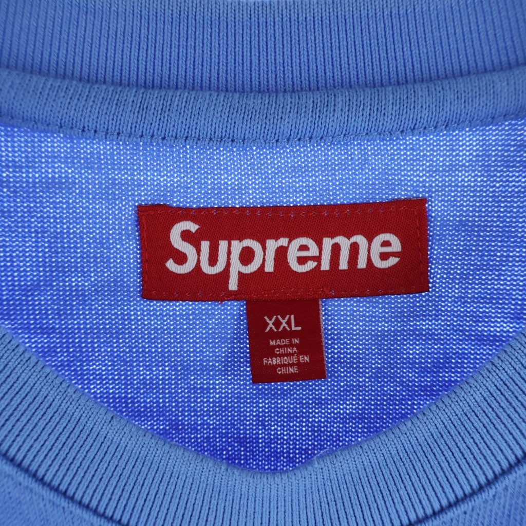 SUPREME(シュプリーム) 24SS 99 L/S Football Top フットボール クルーネック長袖Tシャツ カットソー ブルー