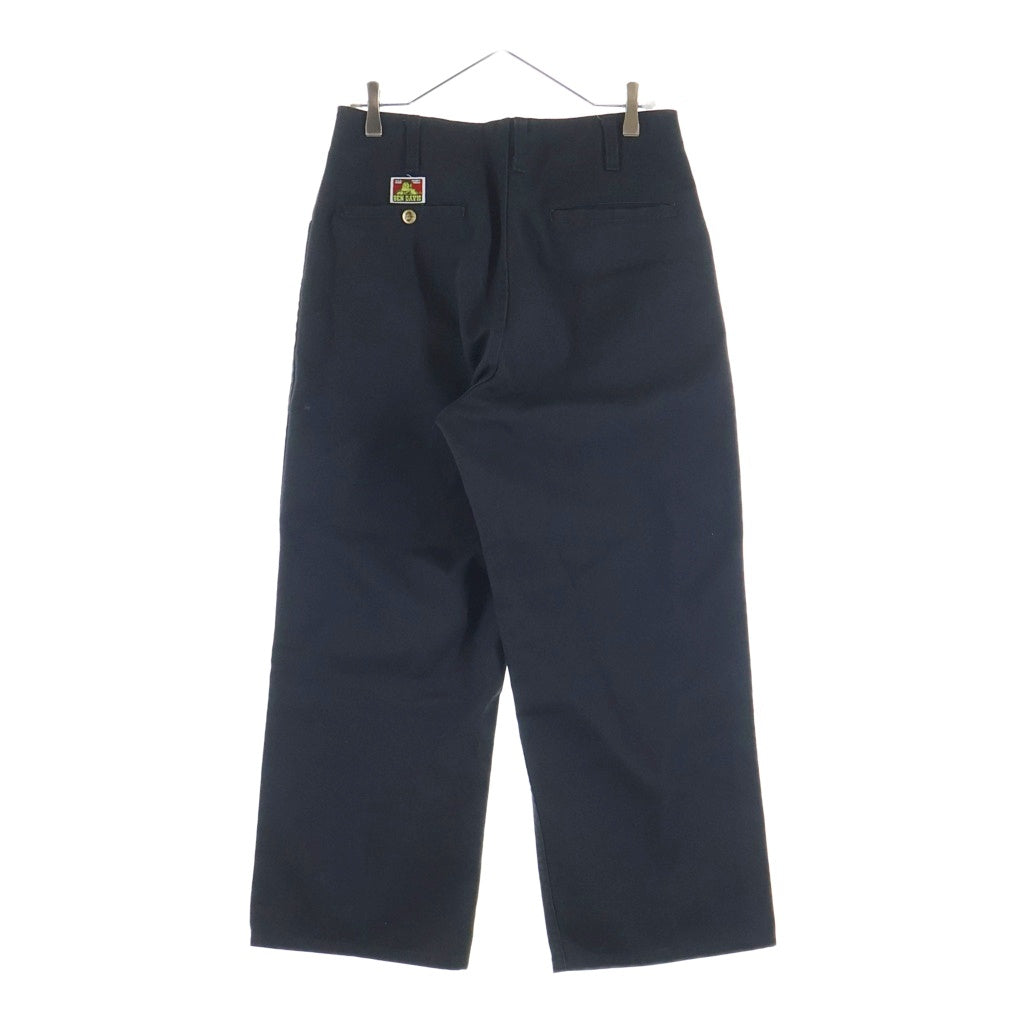 BEN DAVIS(ベンデイビス) GORILLA CUT WORK PANTS ゴリラカット ジップフライワークパンツ ブラック