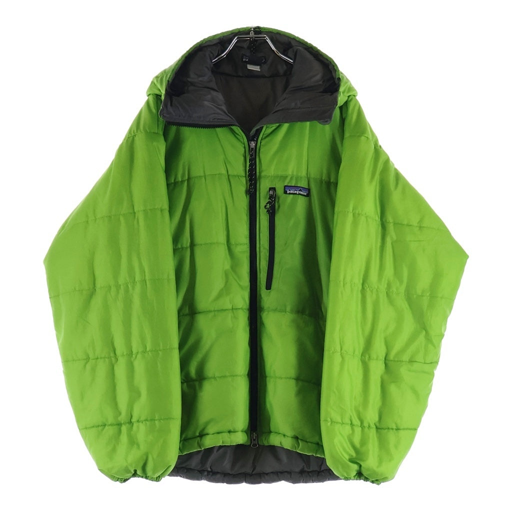 PATAGONIA(パタゴニア) 02AW DAS PARKA LIME GREEN ダスパーカ ジップアップフーデッド中綿ジャケット 月光 グリーン 84097F02