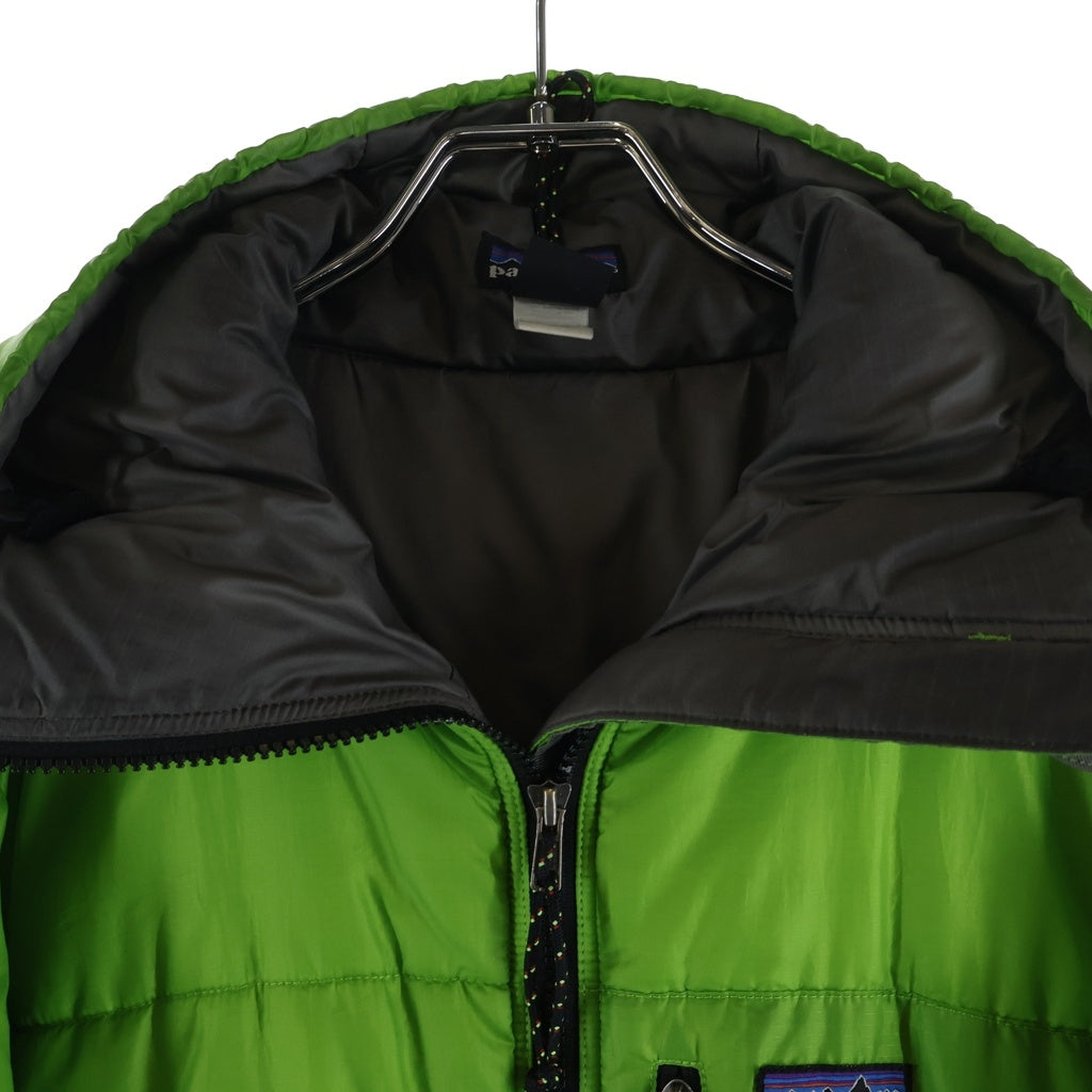 PATAGONIA(パタゴニア) 02AW DAS PARKA LIME GREEN ダスパーカ ジップアップフーデッド中綿ジャケット 月光 グリーン 84097F02