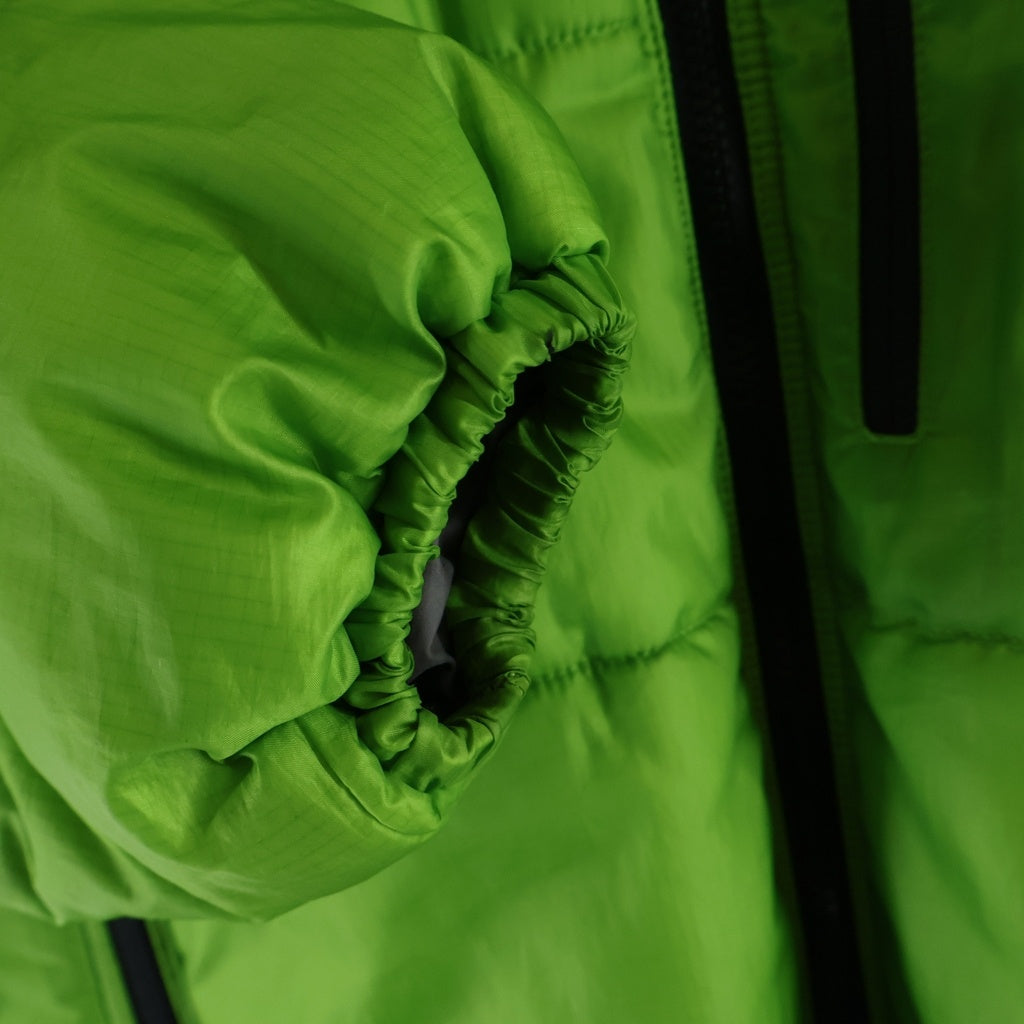 PATAGONIA(パタゴニア) 02AW DAS PARKA LIME GREEN ダスパーカ ジップアップフーデッド中綿ジャケット 月光 グリーン 84097F02