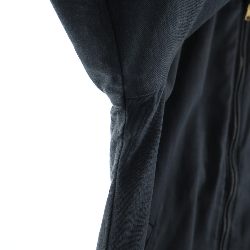 Dickies(ディッキーズ) 00S ×PIZZA OF DEATH RECORDS WORK JACKET ピザオブデスレコーズ 裏地キルティング ジップアップワークジャケット グレー