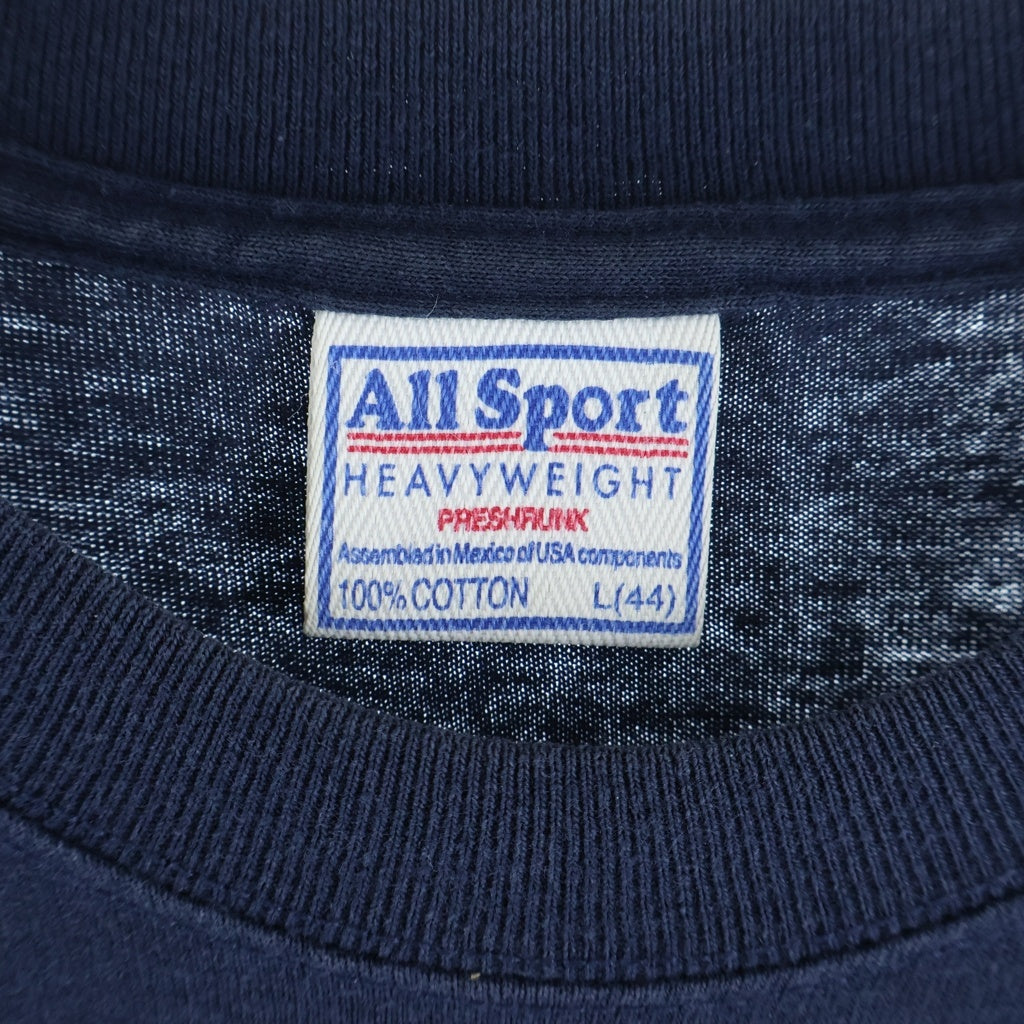 VINTAGE(ヴィンテージ) 90S VINTAGE BEASTY BOYS ALL SPORT ヴィンテージ ビースティーボーイズ フロントプリントTシャツ 半袖クルーネックカットソー ネイビー
