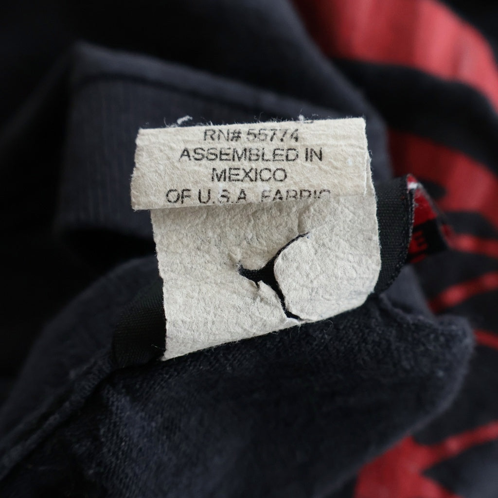 VINTAGE(ヴィンテージ) 00S VINTAGE SPIT FIRE L/S TEE ヴィンテージ スピットファイア フロントロゴプリントTシャツ 長袖クルーネックカットソー ブラック