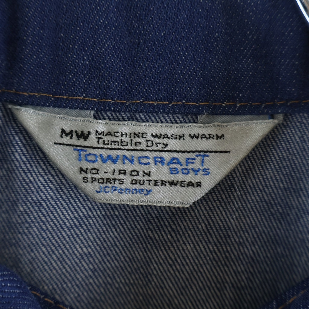 VINTAGE(ヴィンテージ) 70S VINTAGE JCPENNY TOWNCRAFT ヴィンテージ JCペニー タウンクラフト デニムジャケット インディゴ