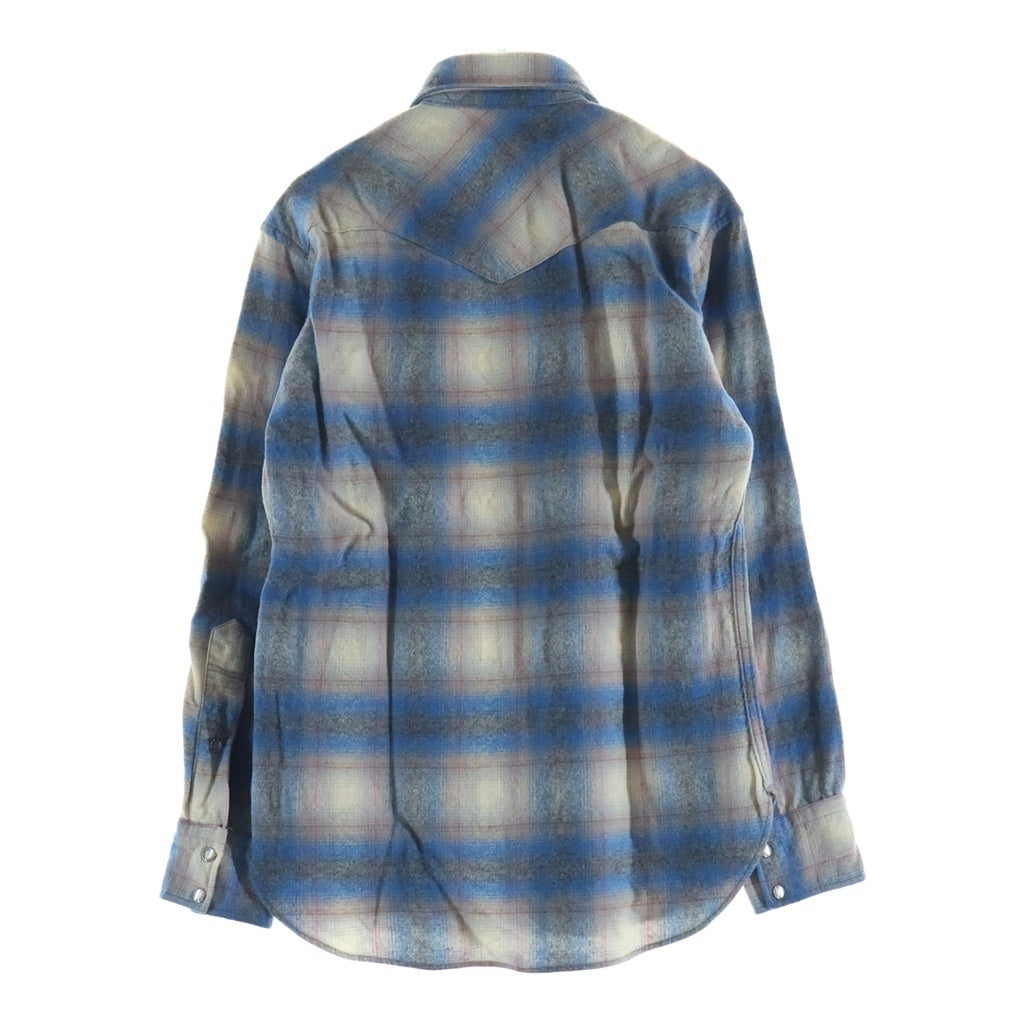 PENDLETON(ペンドルトン) 70S VINTAGE HIGH GRADE WESTERN WEAR ヴィンテージ ハイグレードウエスタンウェア チェック 長袖シャツ グレー