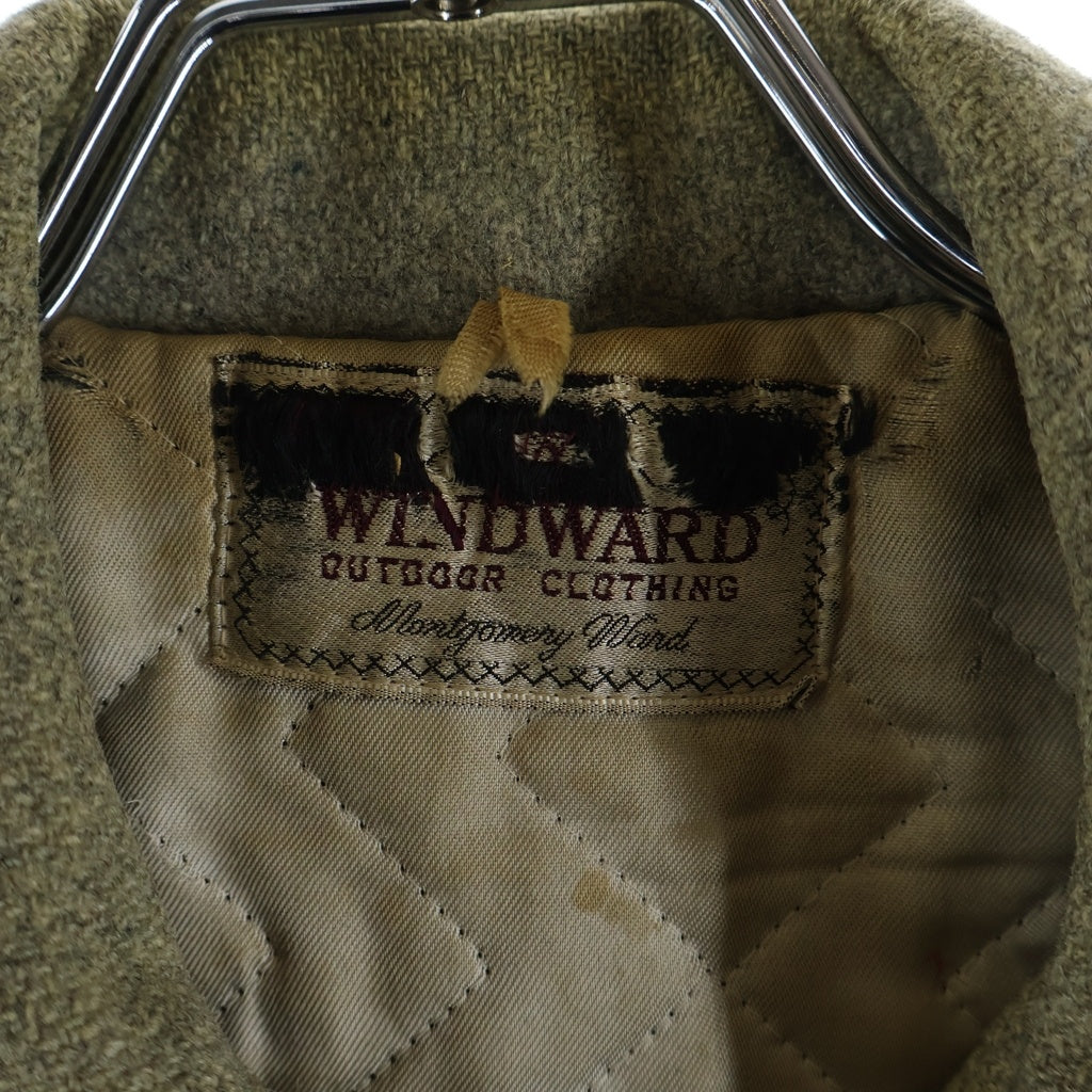 VINTAGE(ヴィンテージ) 50-60S VINTAGE WINDWARD ヴィンテージ ウィンドワード CROWNジップ スポーツジャケット グレー