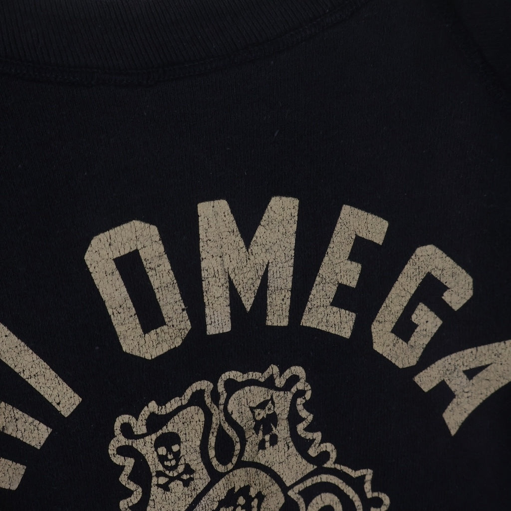 VINTAGE(ヴィンテージ) 60S VINTAGE CHI OMEGA ヴィンテージ ナス紺 カイオメガ ラグランスリーブ クルーネックスウェット トレーナー ネイビー