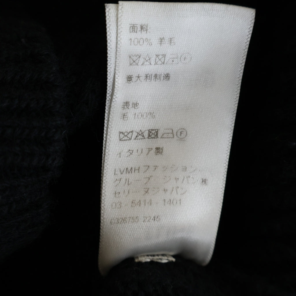 CELINE(セリーヌ) ロゴエンブロイダリー オーバーサイズニット セーター ブラック 2A19R423P