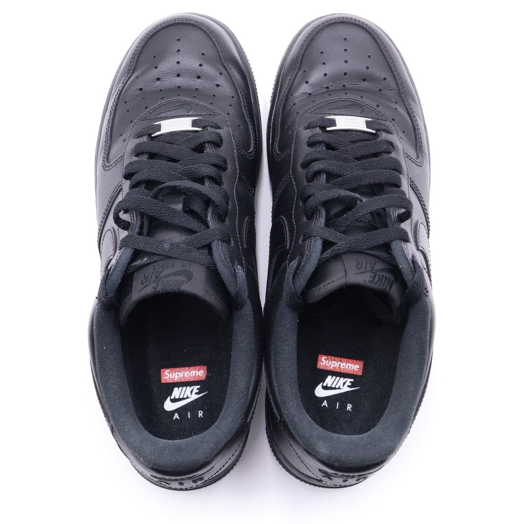 NIKE(ナイキ) ×SUPREME AIR FORCE1 LOW シュプリーム エアフォース1 ローカットスニーカー ブラック US9/27cm CU9225-001