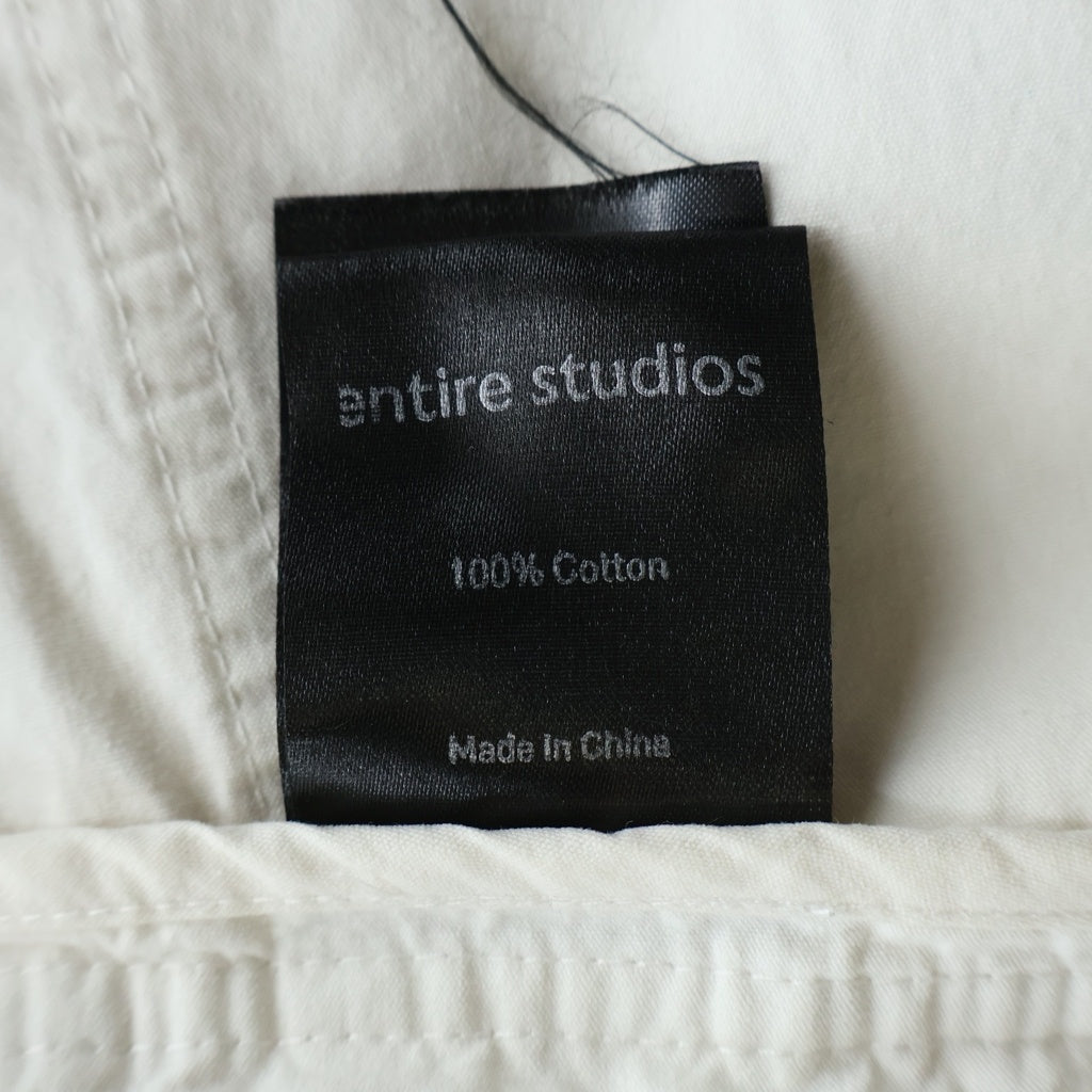 entire studios(エンタイア スタジオ) FREIGHT CARGO PANTS フライトカーゴパンツ ホワイト ES2395 PO069