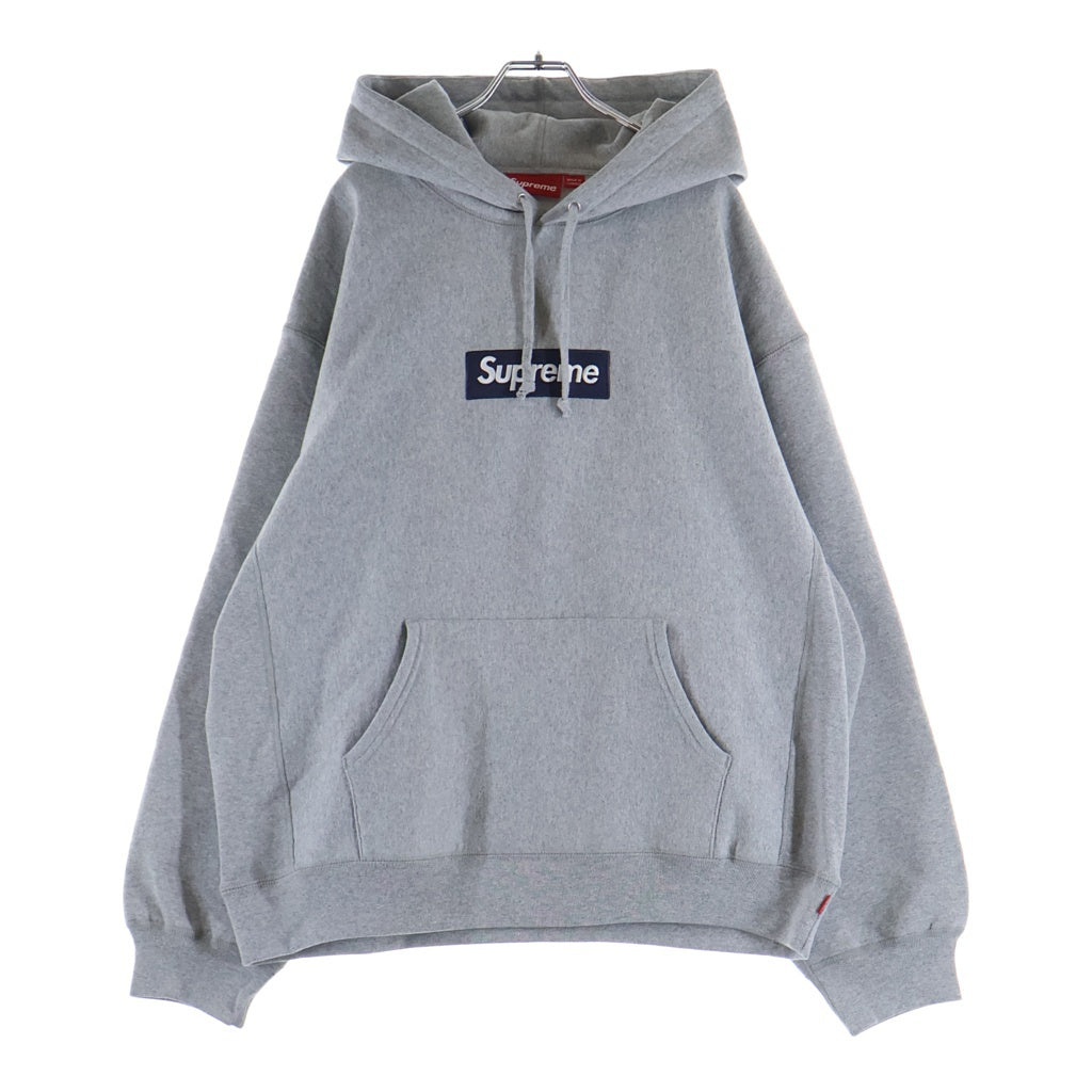 SUPREME(シュプリーム) 25AW Box Logo Hooded Sweatshirt ボックスロゴ プルオーバースウェットパーカー フーディ グレー