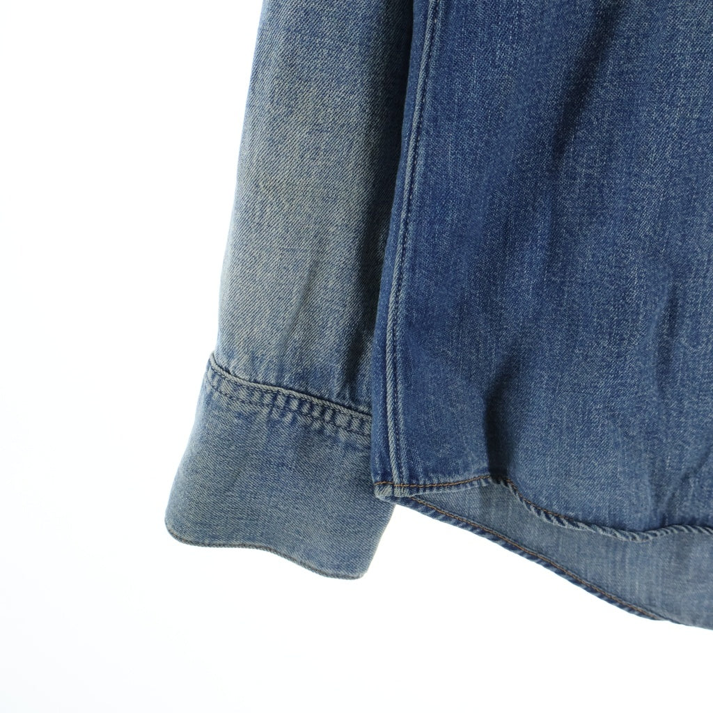 VISVIM(ヴィスヴィム) SOCIAL SCULPTURE SHIRT DMGD ソーシャル スカルプチャー デニム ウエスタン長袖シャツ インディゴ 0112305007002
