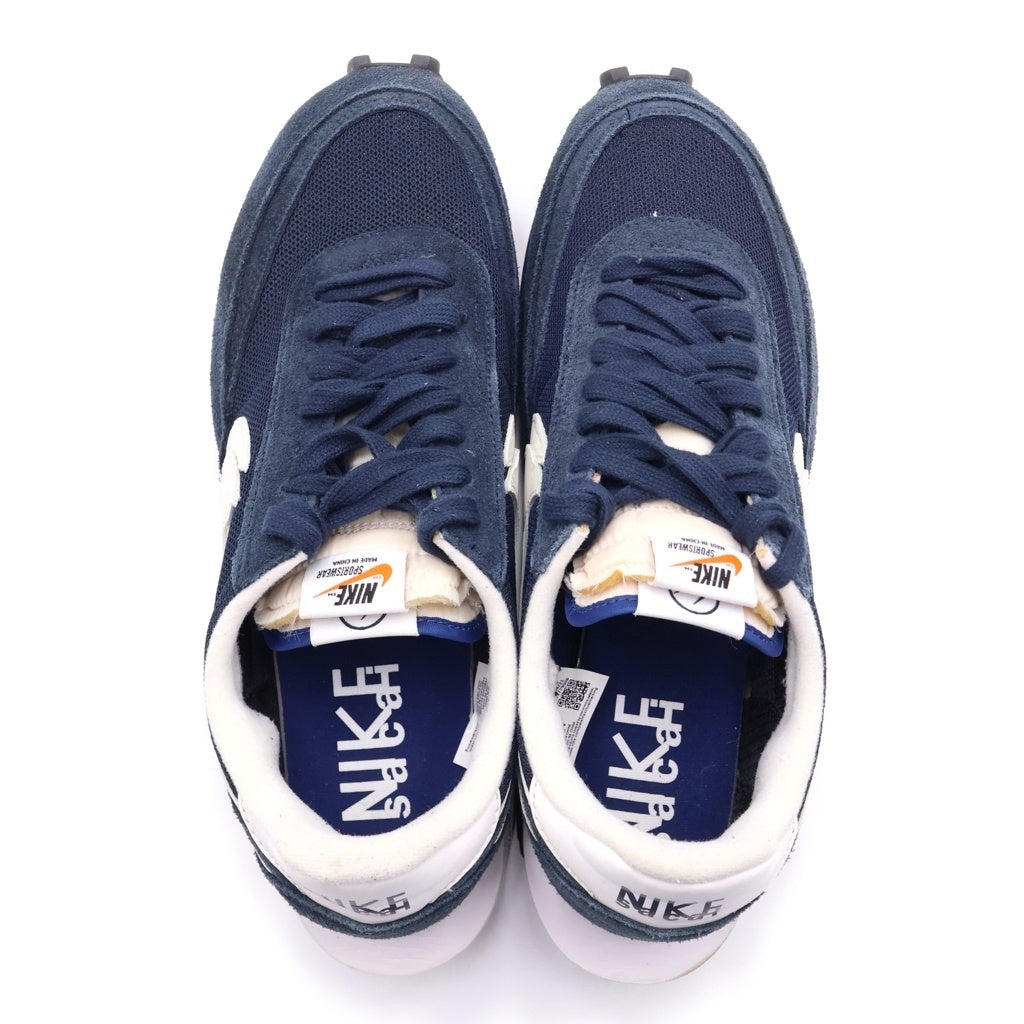 NIKE(ナイキ) ×sacai ×FRAGMENT DESIGN LD WAFFLE サカイ フラグメントデザイン LDワッフル ローカットスニーカー ネイビー US11.5/29.5cm DH2684-400