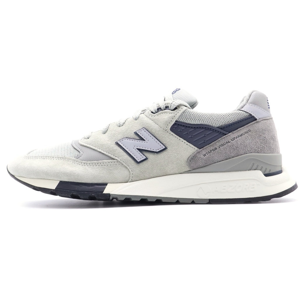New Balance(ニューバランス) ×WTAPS U998WT ダブルタップス スエード ローカットスニーカー グレー US12/30cm 242NBNBD-FW01S
