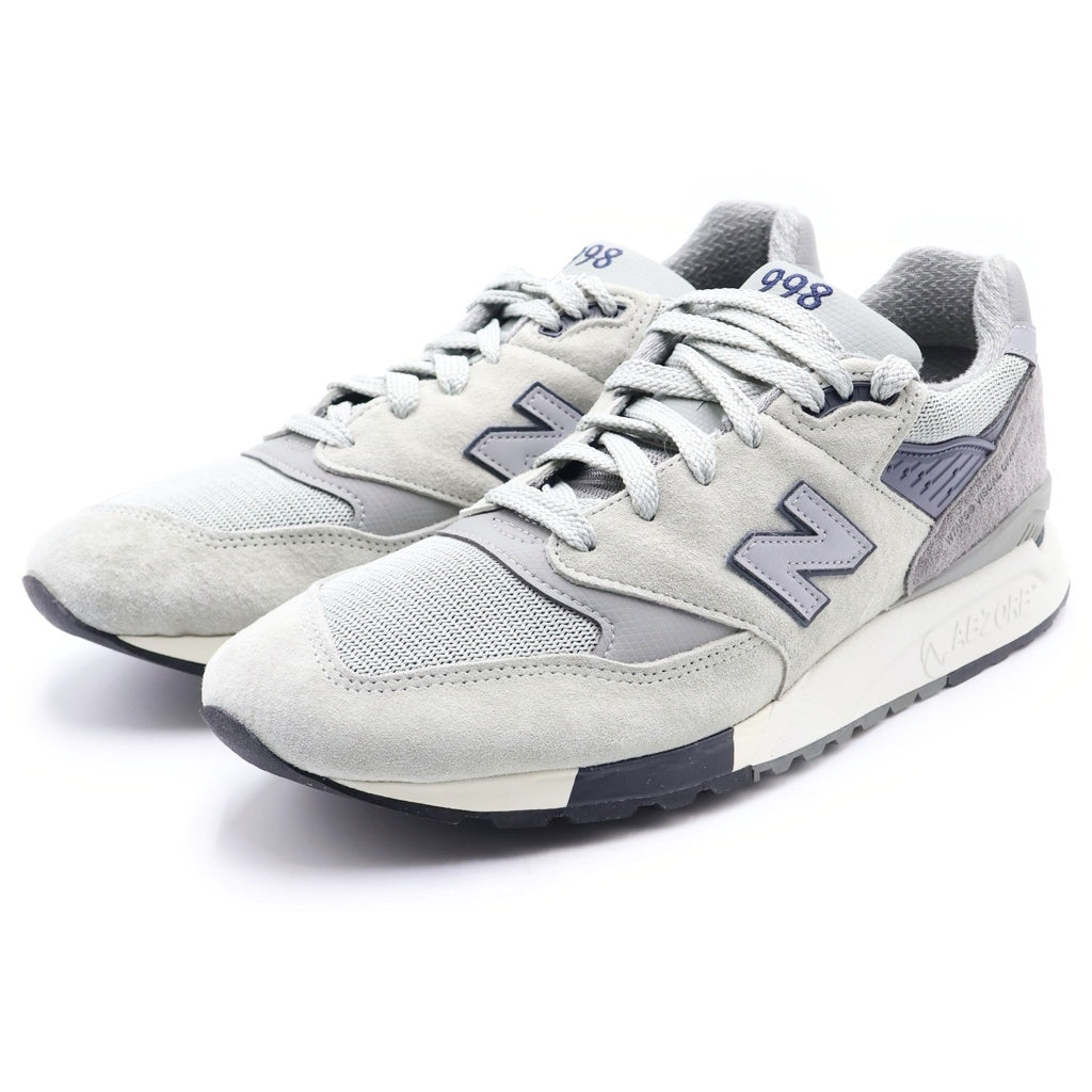 New Balance(ニューバランス) ×WTAPS U998WT ダブルタップス スエード ローカットスニーカー グレー US12/30cm 242NBNBD-FW01S