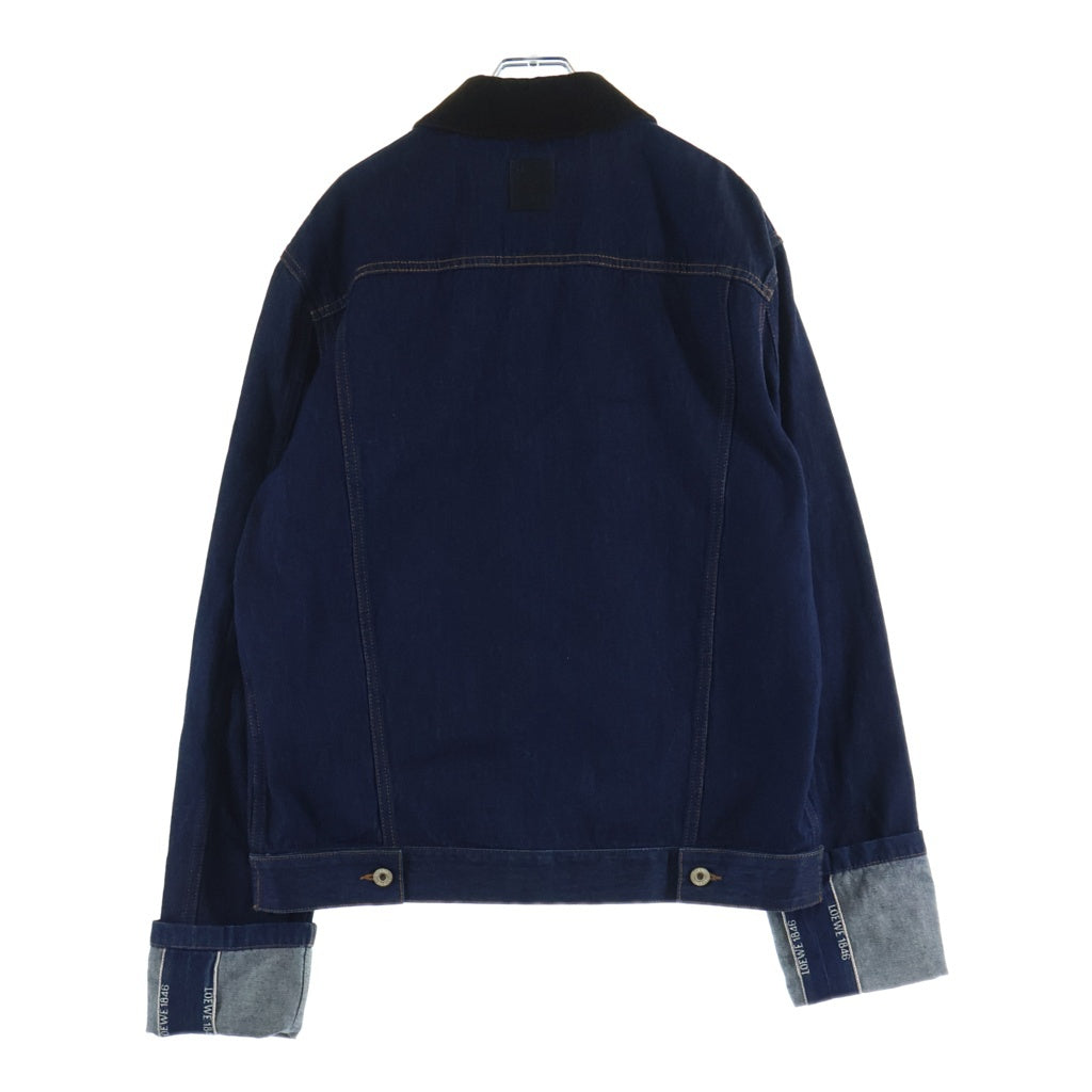 LOEWE(ロエベ) FISHERMAN TURN UP JACKET フィッシャーマン ターンアップ デニムジャケット インディゴ H526Y13X11