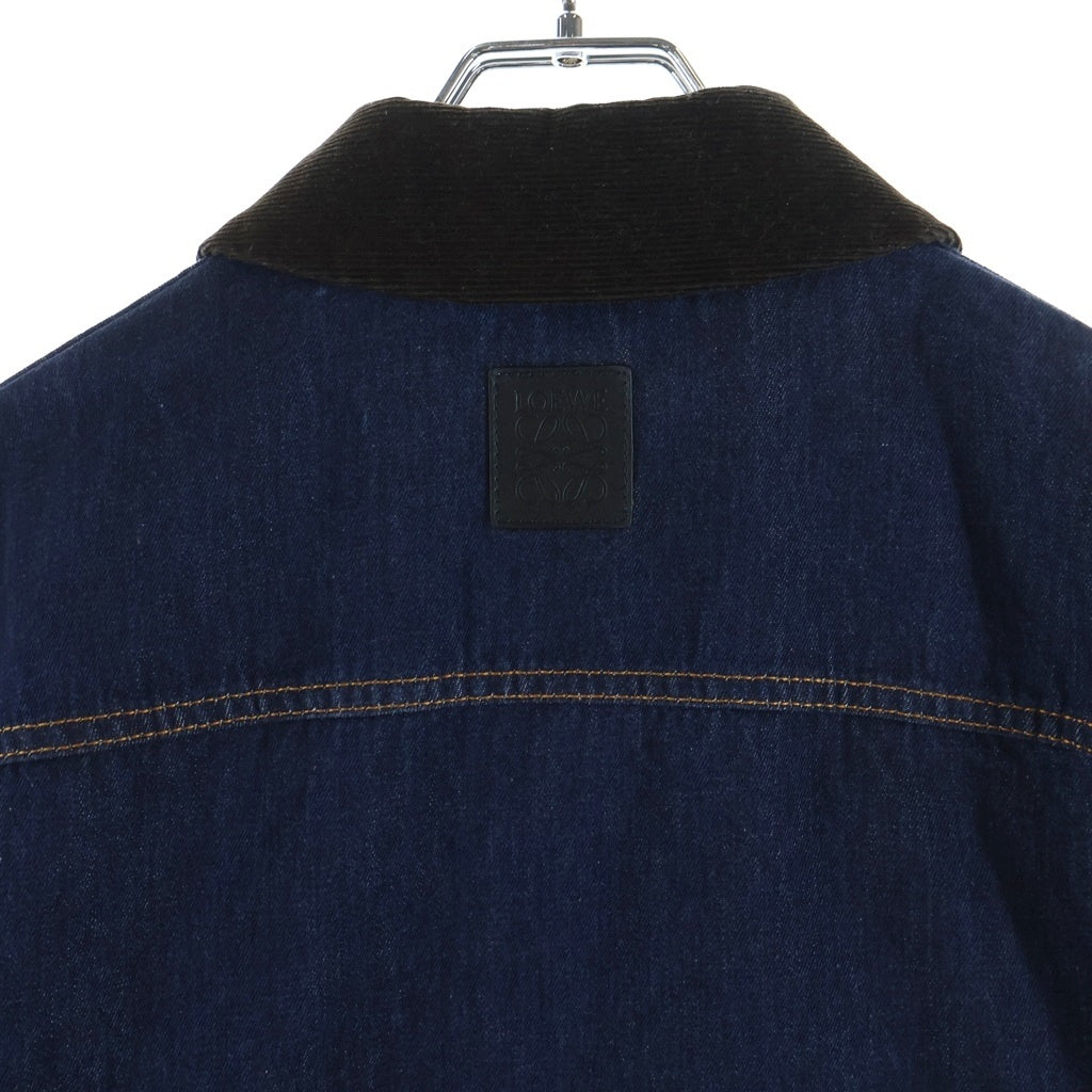 LOEWE(ロエベ) FISHERMAN TURN UP JACKET フィッシャーマン ターンアップ デニムジャケット インディゴ H526Y13X11